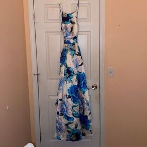 floral prom dress
